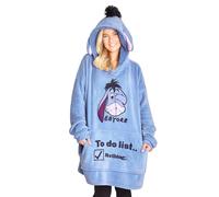 Disney Stitch Hoodie Blanket for Women Teenagers Fleece Wearable Blanket Warm Cosy Oversized Hoodie with Sherpa Hood Loungewear Stitch Gifts for Her