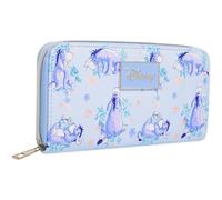 Disney Eeyore Wallet Purses for Women Teens Winnie The Pooh with Card Slots and Zipped Coin Pouch Shopping Travel Accessories
