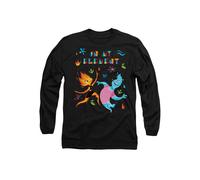 Disney Elemental Ember & Wade, In My Element Long Sleeve T-Shirt, Black | Size: Large Disney Black L