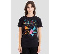 Disney Women's Elemental Ember & Wade, In My Element T-Shirt, Black | Size: 2XL Disney Black 2XL