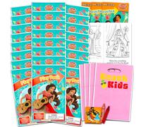 Disney Elena of Avalor Mini Party Favors Set for Kids - Bundle with 24 Mini Elena of Avalor Grab n Go Play Packs with Coloring Pages, Stickers and More (Elena of Avalor Birthday Party Supplies)