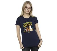Disney Encanto Animal Magnet Cotton T-Shirt In Navy Navy XXL