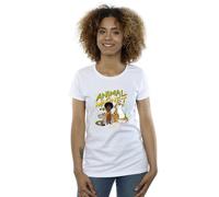 Disney Encanto Animal Magnet Cotton T-Shirt In White White XL