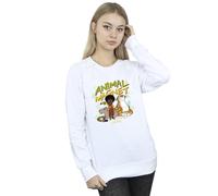 Disney Encanto Animal Magnet Sweatshirt In White White M