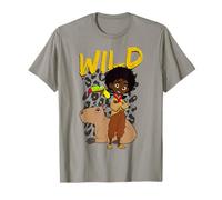Disney Encanto Antonio Wild Child Black Animal Print T-Shirt
