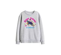Disney Encanto Being Strong Is Fabulous With Luisa Kids Sweat, Athl Heather in Light Grey | Size: 5-6 Years Disney Light Grey 5-6 Years