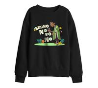 Disney Encanto Bruno No, No, No Kids Sweatshirt, Black, 7-8