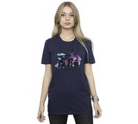 Disney Encanto Casita Cotton Boyfriend T-Shirt In Navy Navy XL