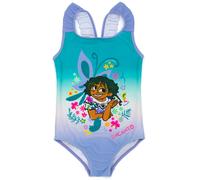 Disney Encanto Girls Blue Mirabel Madrigal 1 Piece Swimming Costume - 3-4 Years