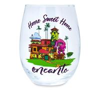 Disney Encanto "Home Sweet Home" Stemless Wine Glass | Holds 20 Ounces