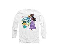 Disney Encanto Isabela Do What Makes You Happy Long Sleeve T-Shirt, White | Size: Medium Disney White M