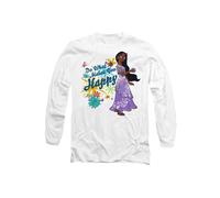 Disney Encanto Isabela Do What Makes You Happy Long Sleeve T-Shirt, White | Size: Large Disney White L