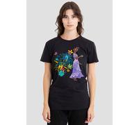 Disney Women's Encanto Isabela Do What Makes You Happy T-Shirt, Black | Size: Medium Disney Black M