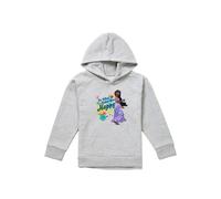 Disney Encanto Isabela Do What Makes You Happy Youth Kids Pull-Over Hoodie, Athletic Heather in Grey | Size: 9-11 Years Disney Grey 9-11 Years