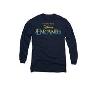 Disney Encanto Logo Long Sleeve T-Shirt, Navy Navy M
