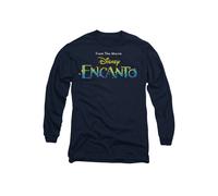 Disney Encanto Logo Long Sleeve T-Shirt, Navy | Size: Small Disney Navy S
