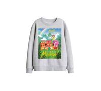 Disney Encanto Magic Awaits You...Casa De Los Madrigal Poster Kids Sweat in Light Grey | Size: 7-8 Years Disney Light Grey 7-8 Years