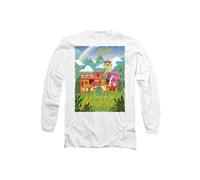 Disney Encanto Magic Awaits You...casa De Los Madrigal Poster Long Sleeve T-Shirt, White White XXL