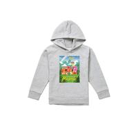 Disney Encanto Magic Awaits You...Casa De Los Madrigal Poster Youth Kids Pull-Over Hoodie, Athletic Heather in Grey | Size: 7-8 Years Disney Grey 7-8 Years