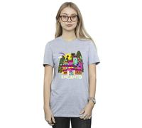 Disney Encanto Many Houses Cotton Boyfriend T-Shirt In Grey Grey M
