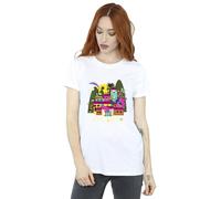 Disney Encanto Many Houses Cotton Boyfriend T-Shirt In White White L
