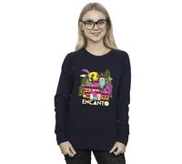Encanto Many Houses Sweatshirt Disney Navy S