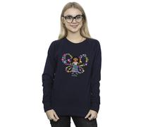 Disney Women's Encanto Mirabel Butterfly Sweatshirt in Navy | Size: 2XL Disney Navy 2XL