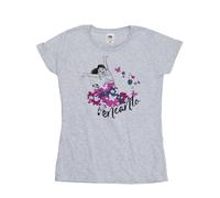 Disney Women's Encanto Mirabel Flower Cotton T-Shirt in Grey | Size: Small Disney Grey S