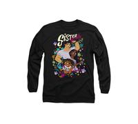 Disney Encanto Mirabel, Isabela & Luisa Have Sister Goals Long Sleeve T-Shirt, Black | Size: Small Disney Black S