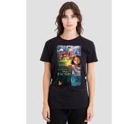 Disney Encanto Movie Poster T-Shirt, Black Black XXL