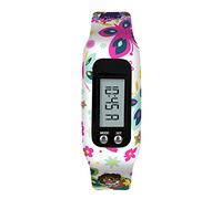 Disney Girls Digital Quartz Watch with Silicone Strap ENC4027