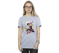 Disney Encanto Sister Goals Cotton Boyfriend T-Shirt In Grey Grey XXL