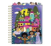 Disney Encanto Tab Journal, Metal Spiral Bound, 144 Lined Sheets, 8.375-inches by 6.5-inches
