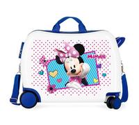 Disney Enjoy Minnie Icon Valigia per bambini Azzurro 50x38x20 cms Rigida ABS Chiusura a combinazione numerica 34L 2,3Kgs 4 Ruote Bagaglio a mano