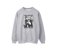 Disney Every Fairy Tale Needs A Villain Sweatshirt In Grey Grey S