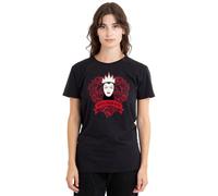 Disney Evil Queen Happily Never After Ladies T Shirt, Black, Small