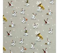 Disney Fabric 100% Cotton Characters Princess Winnie Toy Story Heros 140cm Wide! (Olaf Frozen) (Fat - Quarter)