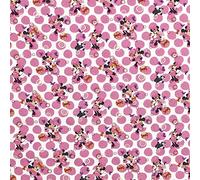 Disney Fabric 100% Cotton Characters Princess Winnie Toy Story Heros 140cm Wide! (Polka Minnie) (Fat - Quarter)