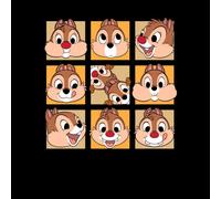 Disney Faces Unisex T-Shirt - Black - 5XL