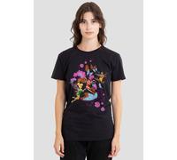 Disney Fairies And Butterflies With Tinker Bell, Rosetta T-Shirt, Black Black