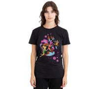 Disney Fairies And Butterflies With Tinker Bell, Rosetta T-Shirt S-2XL, Black