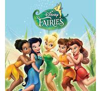 Disney Fairies "Characters Canvas Print, Multi-Colour, 40 x 40 cm