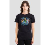Disney Women's Fairies Faith, Trust & Pixie Dust With Tinker Bell T-Shirt, Black | Size: 2XL Disney Black 2XL