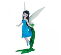 Disney Fairies Figurine Ondine 11 Cm Bullyland Figure Fée Silver Puff 128473