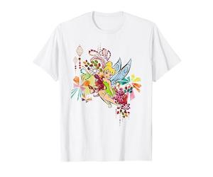 Disney Fairies Geometric Floral With Tinker Bell T-Shirt