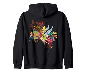 Disney Fairies Geometric Floral With Tinker Bell Zip Hoodie
