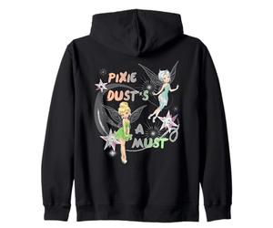 Disney Fairies Pixie Dust's A Must Tinker Bell, Periwinkle Zip Hoodie