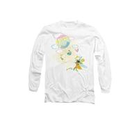 Disney Fairies Think Happy Thoughts Tinker Bell, Iridessa T-Shirt, White White XL