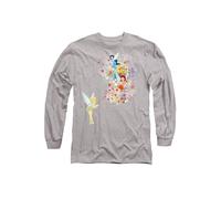 Fairies Tinker Bell, Rosetta, Silvermist T-Shirt, Athletic Heather Disney Light Grey M