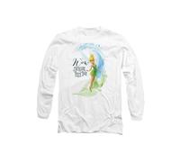 Disney Fairies Wow Swirling Pixie Dust With Tinker Bell T-Shirt, White | Size: Small Disney White S